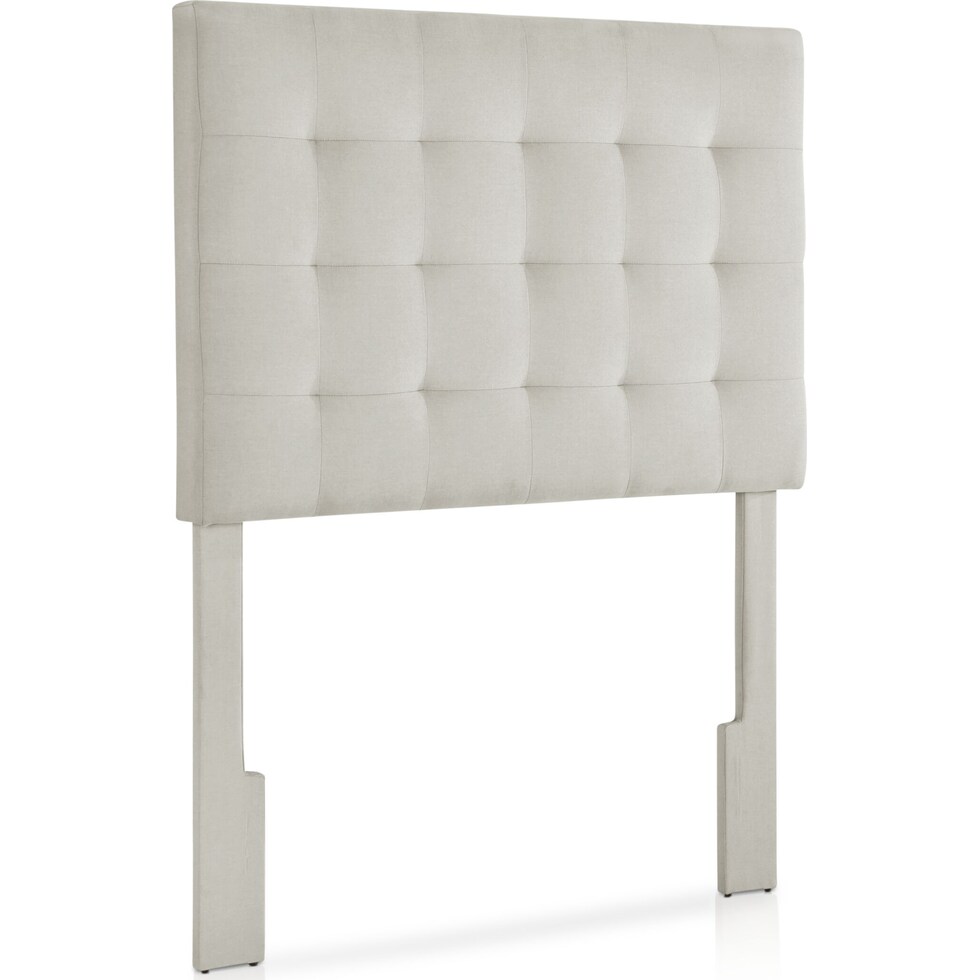 astrid gray twin headboard   