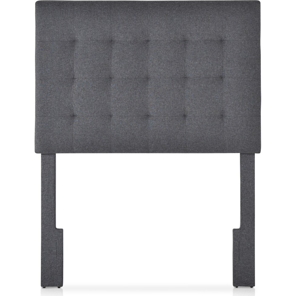 astrid gray twin headboard   
