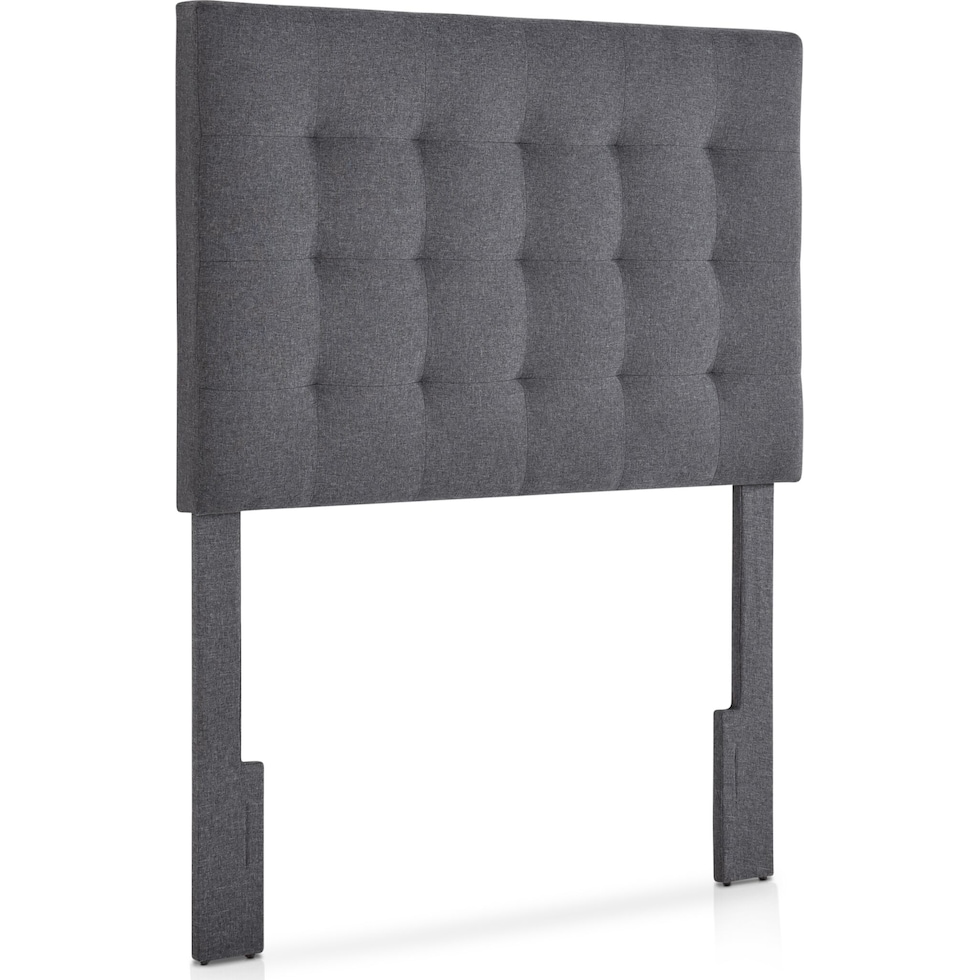 astrid gray twin headboard   