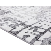 astro gray white area rug  x    