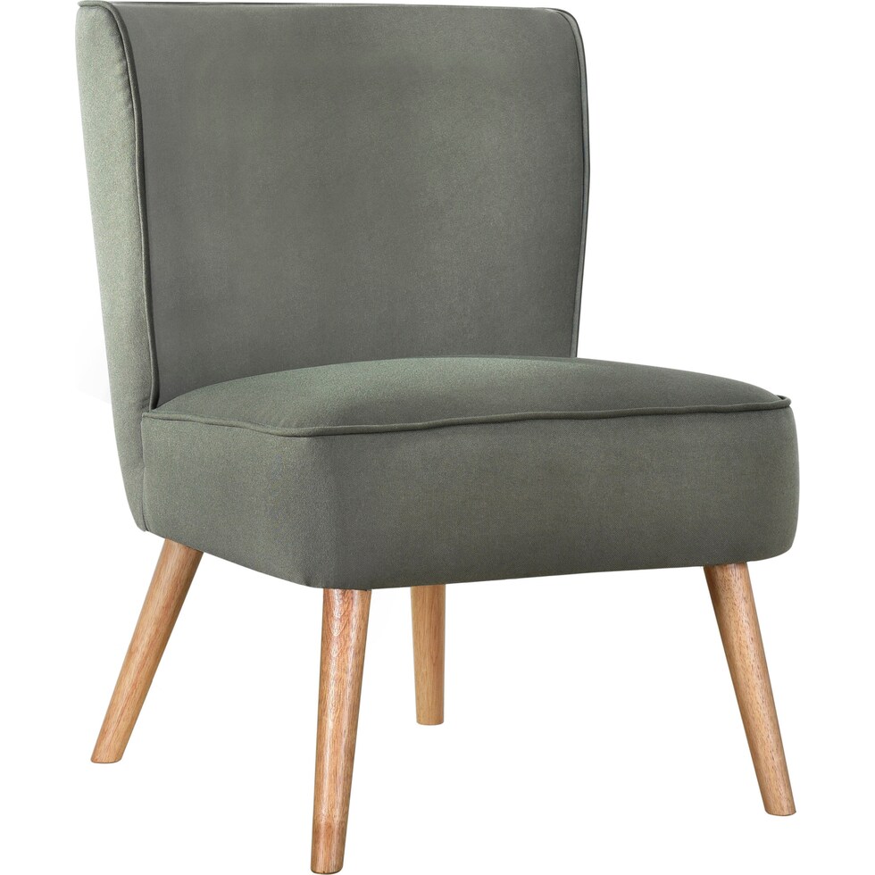 atarah green accent chair   
