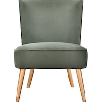 atarah green accent chair   