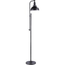 athalia silver floor lamp   