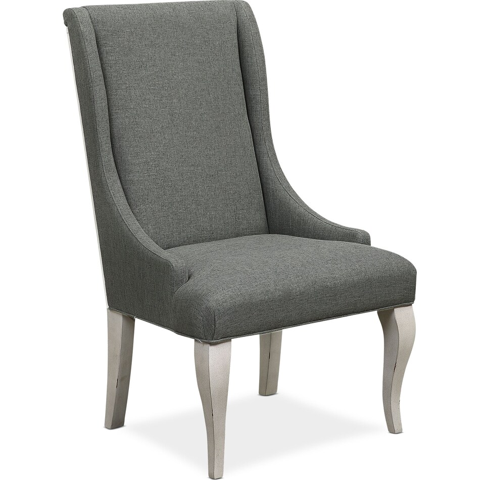 athena dining gray dining chair   