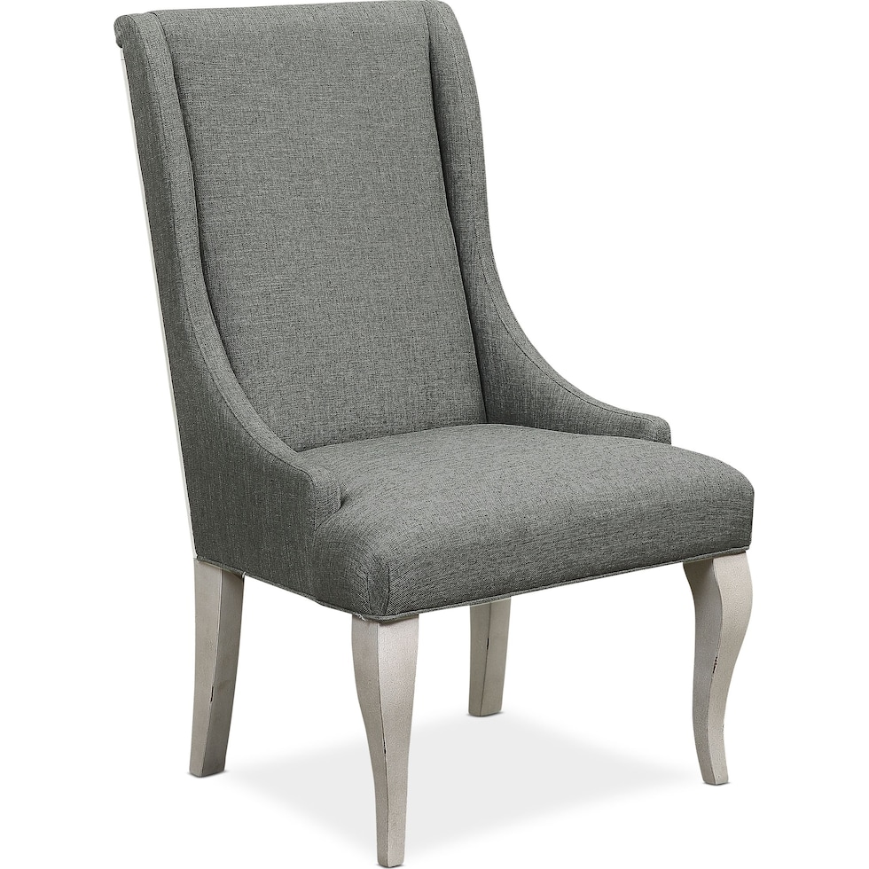 athena dining gray dining chair   