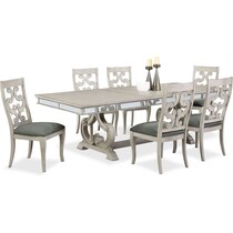 athena dining white  pc dining room   