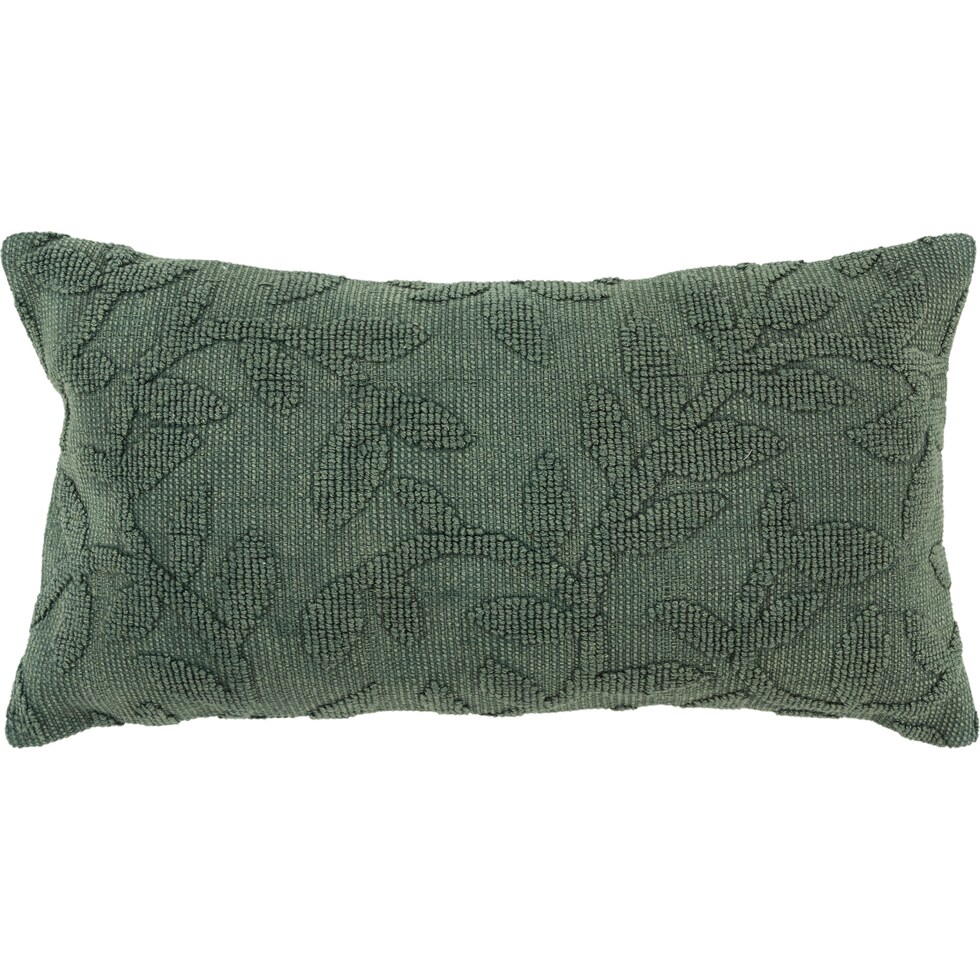 athena green pillow   