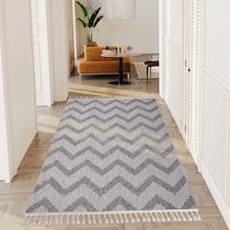 atticus gray area rug  x    