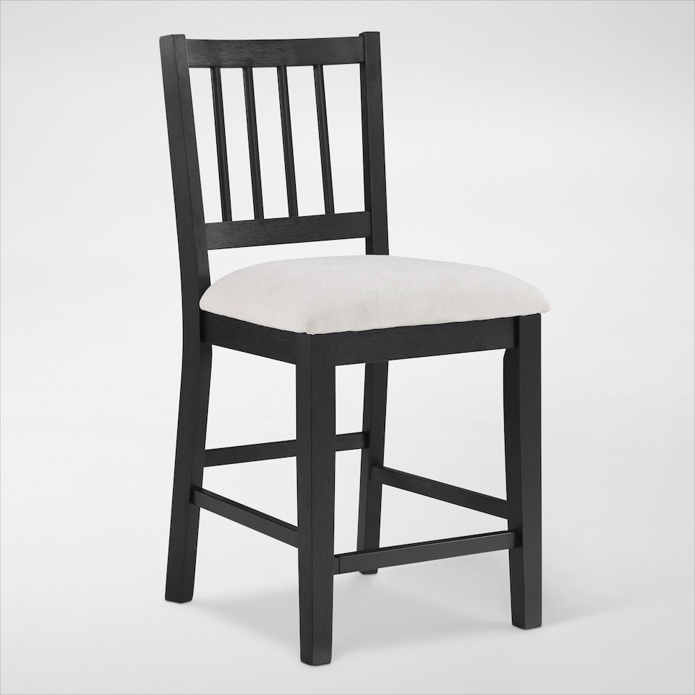 auburn dining black counter height stool   