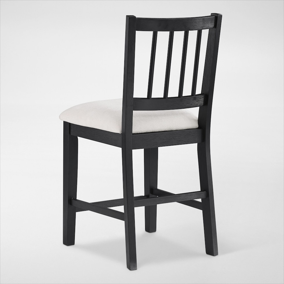 auburn dining black counter height stool   