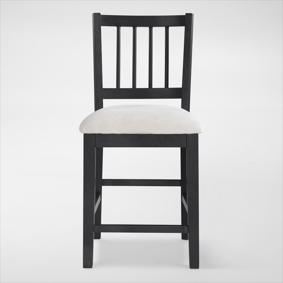 auburn dining black counter height stool   