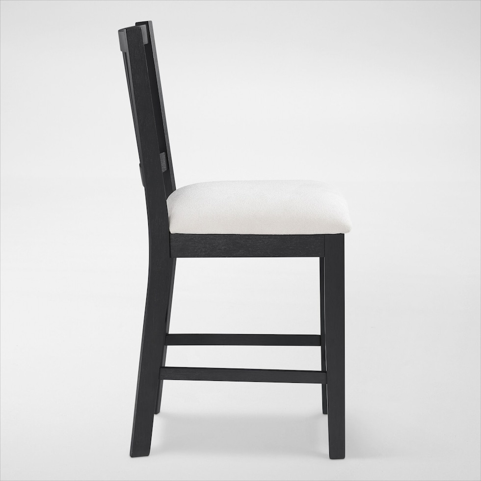 auburn dining black counter height stool   