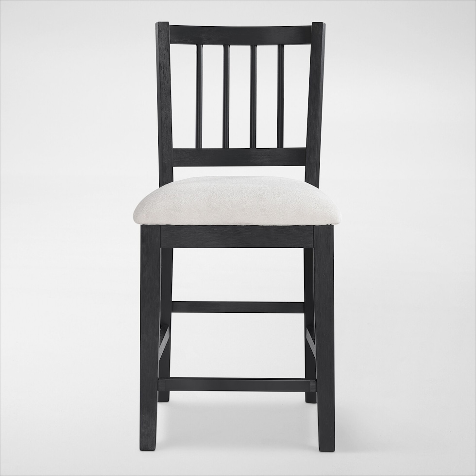 auburn dining black counter height stool   