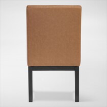 auburn dining black host chair   