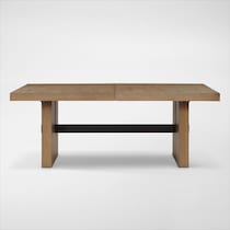 auburn dining black natural legs  pc dining room   