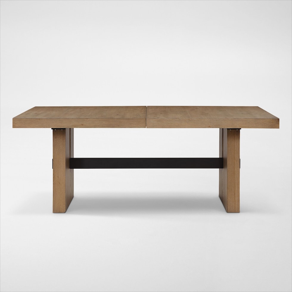 auburn dining black natural legs  pc dining room   