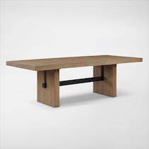 auburn dining black natural legs  pc dining room   