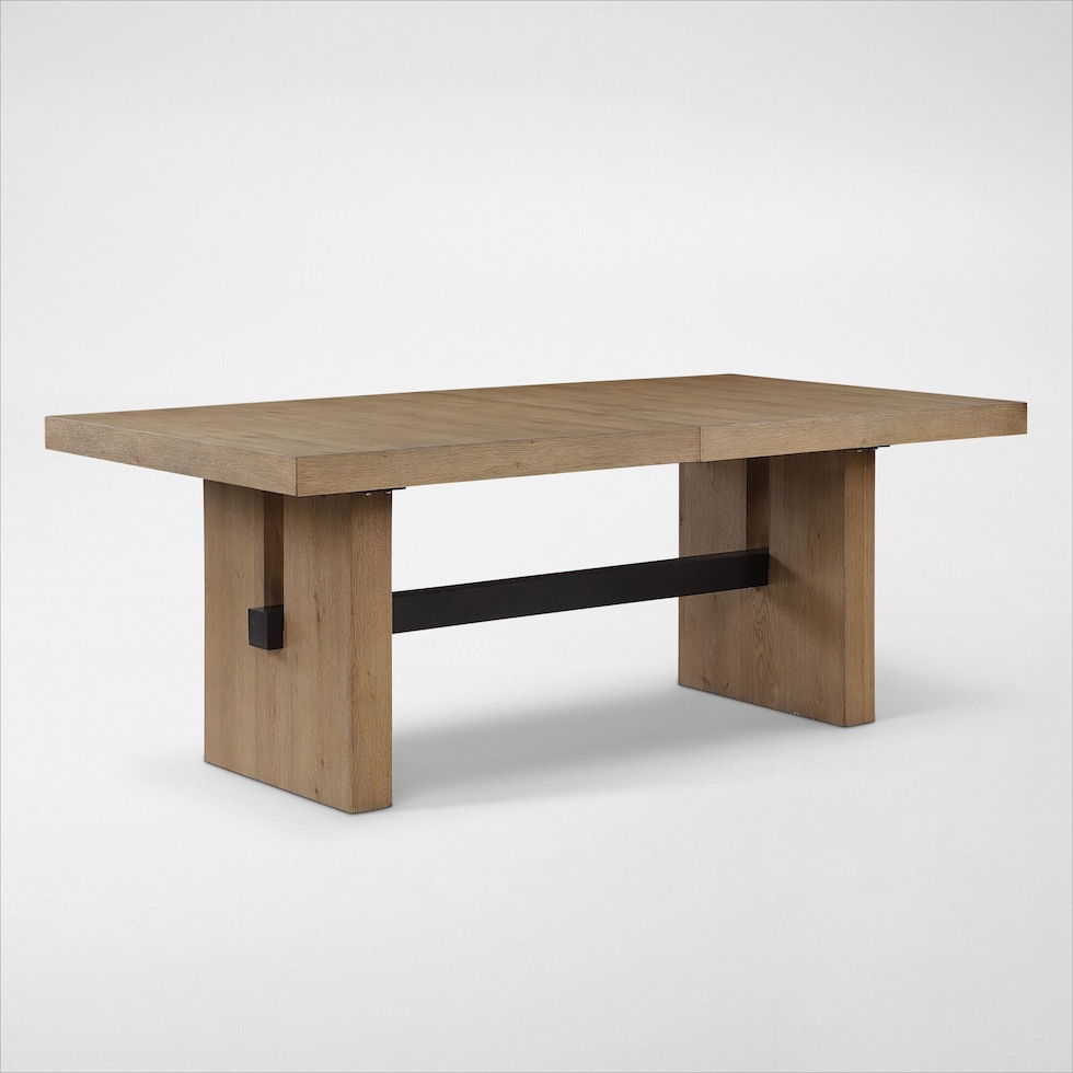 auburn dining black natural legs  pc dining room   
