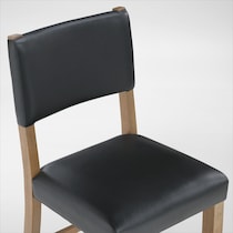 auburn dining black natural legs counter height stool   