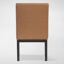 auburn dining light brown black legs  pc dining room   