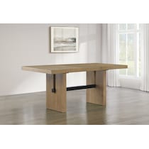 auburn dining light brown dining table   