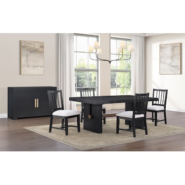 Auburn Spindle-Back Dining Chair