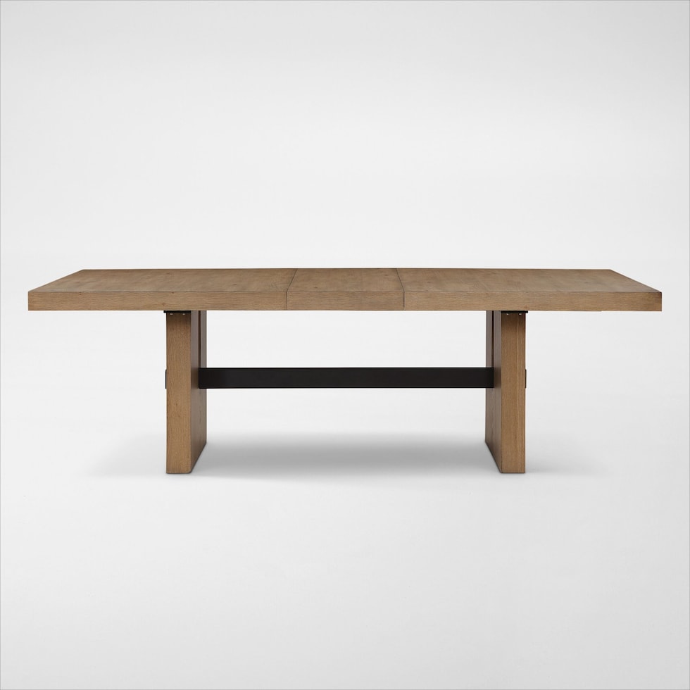 auburn dining white natural legs  pc dining room   