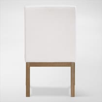 auburn dining white natural legs  pc dining room   