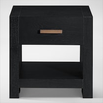 auburn tables black drawer end table   