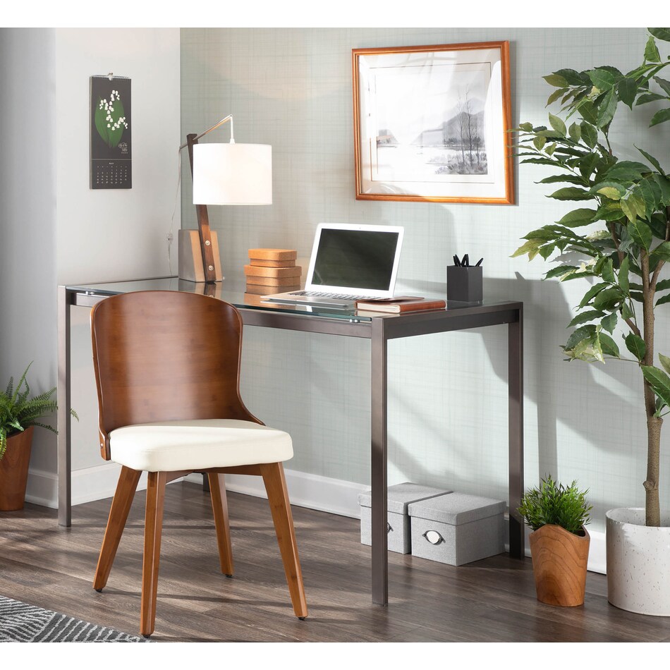 augie white table lamp   
