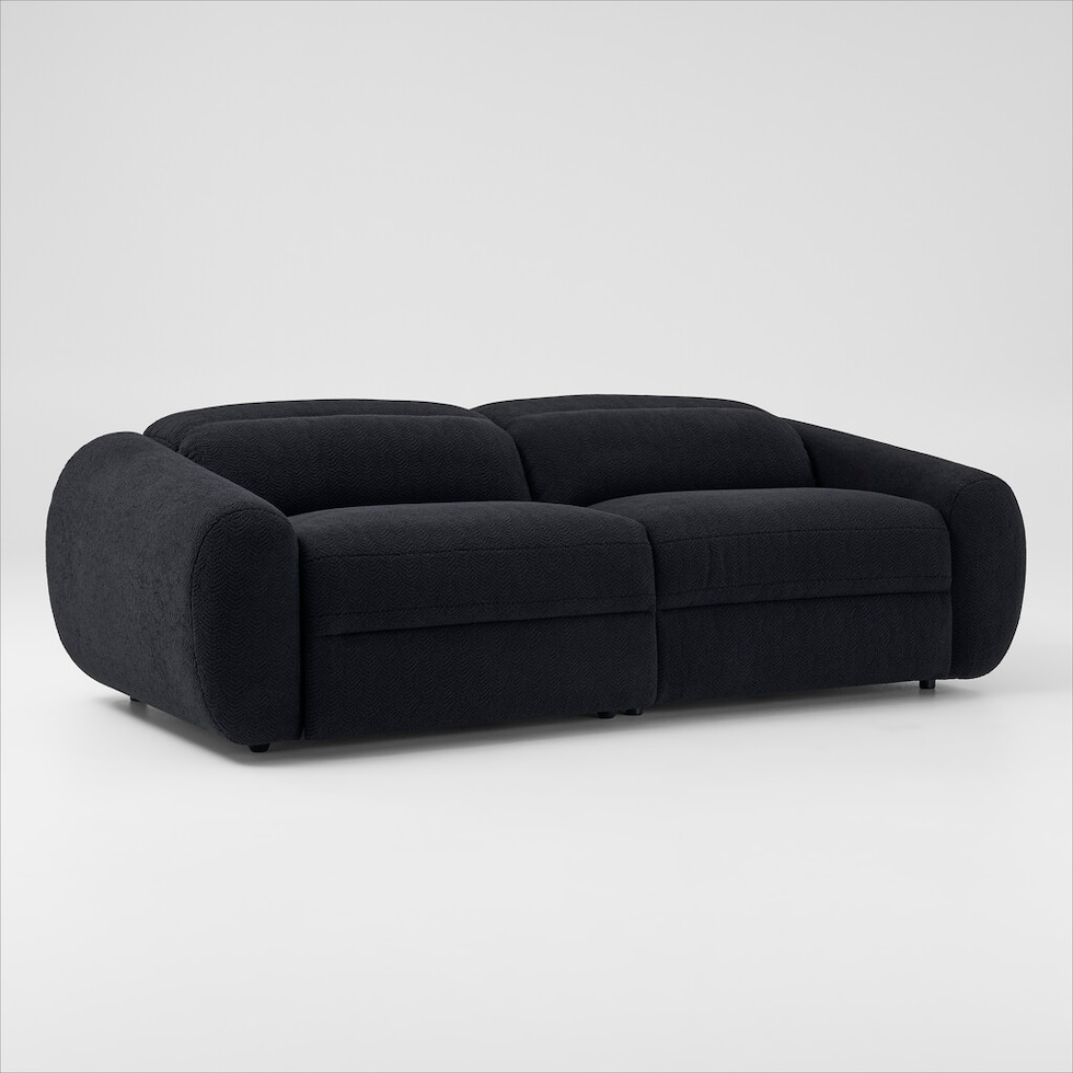 aura black sofa   
