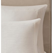 aurelia white king bedding set   