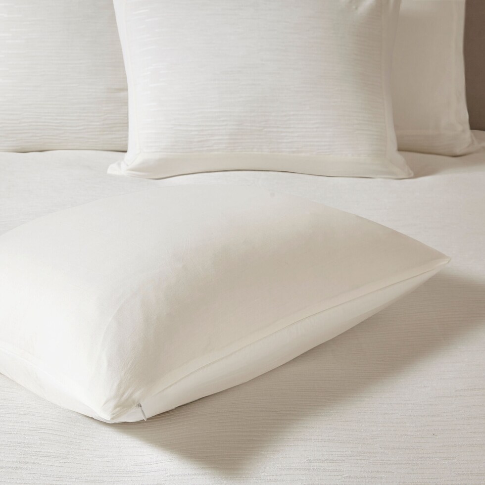 aurelia white king bedding set   