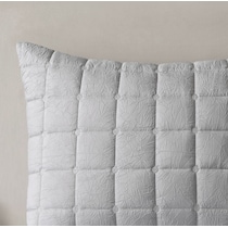 aurora gray full queen bedding set   