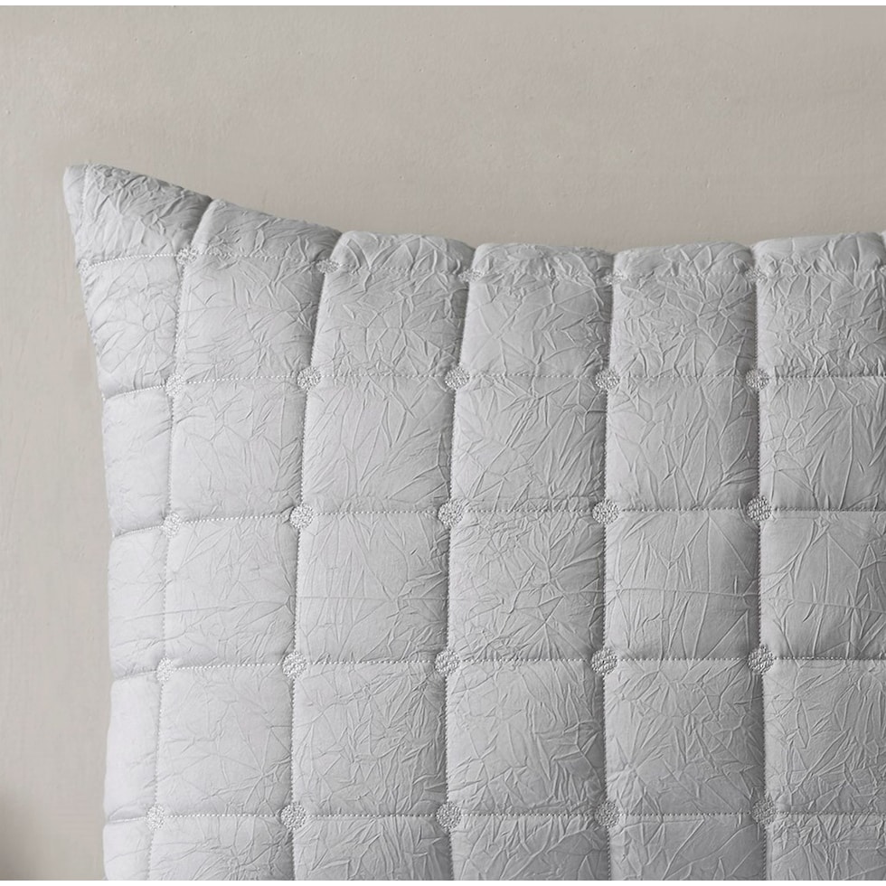 aurora gray full queen bedding set   