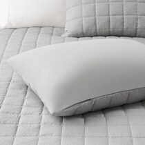 aurora gray full queen bedding set   