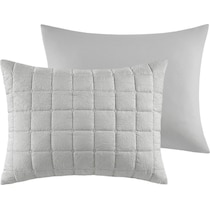 aurora gray full queen bedding set   