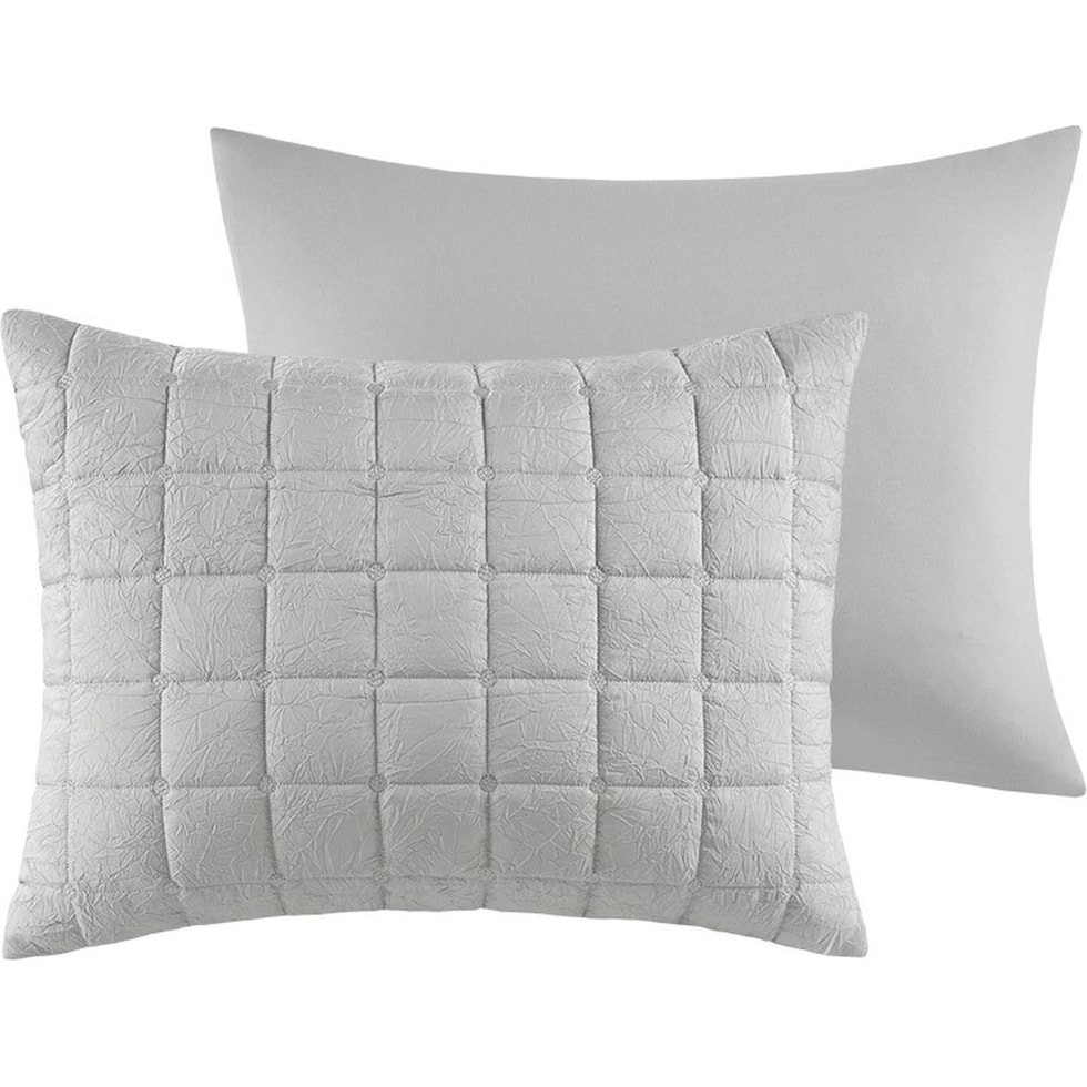 aurora gray full queen bedding set   