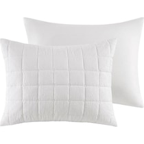 aurora white full queen bedding set   