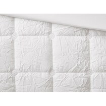 aurora white king california king bedding set   