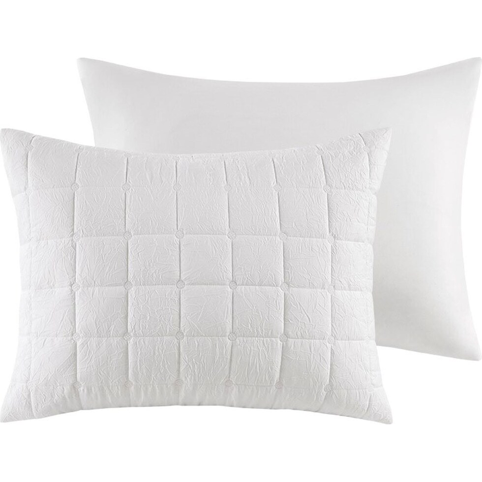 aurora white king california king bedding set   