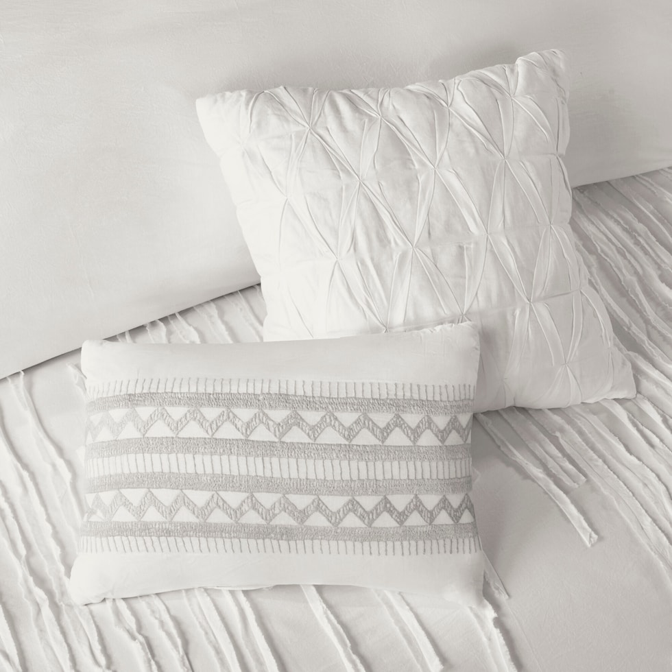 austen white twin bedding set   