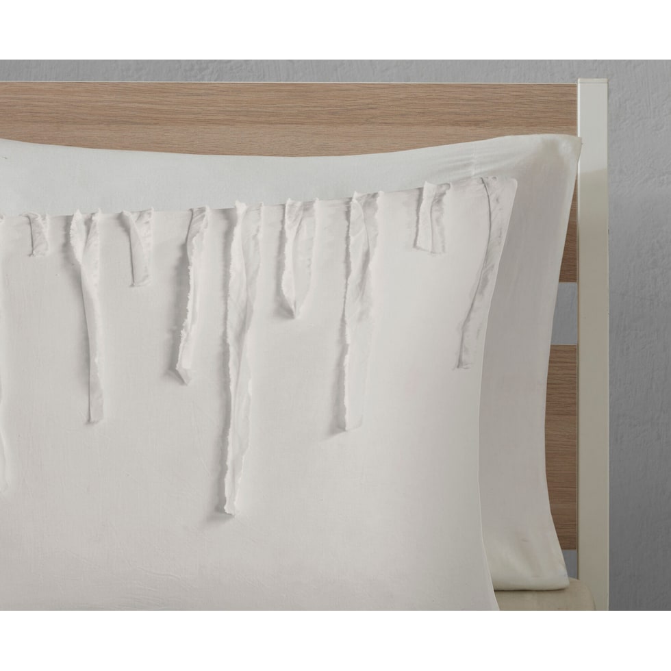 austen white twin bedding set   