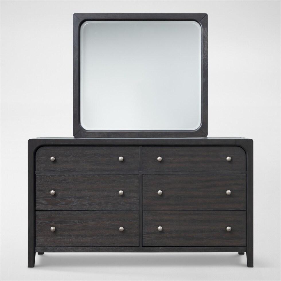 austin bedroom dark brown  pc king bedroom   