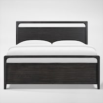 austin bedroom dark brown  pc king bedroom   