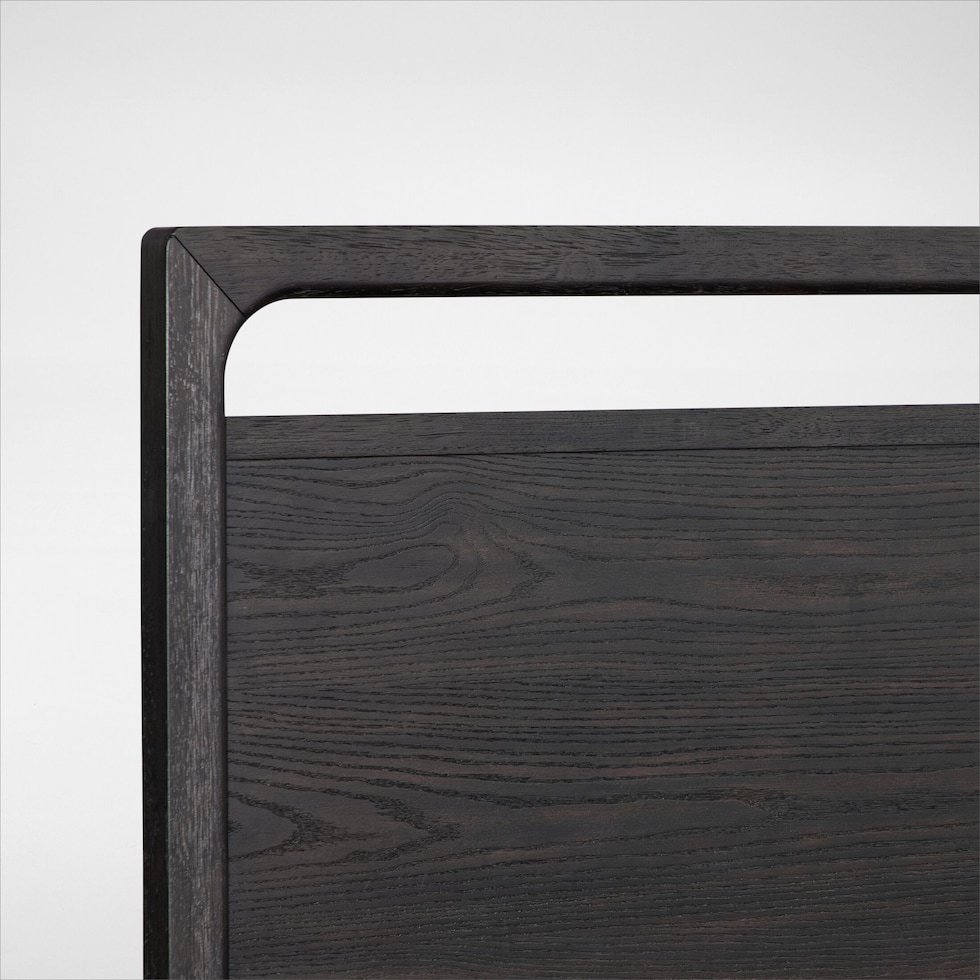 austin bedroom dark brown  pc king bedroom   