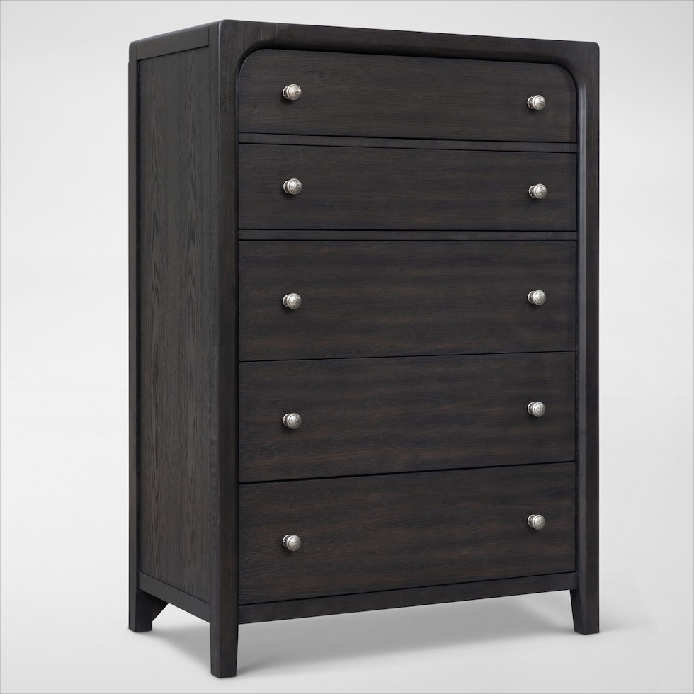 austin bedroom dark brown chest   