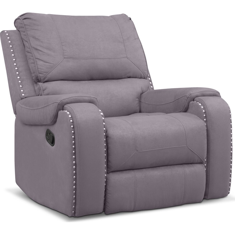 austin gray recliner   