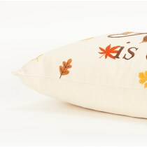 autumn is calling multicolor accent pillow   