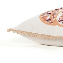 autumn pumpkins natural accent pillow   